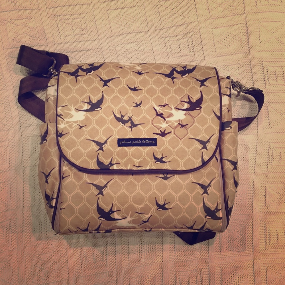 Petunia Picklebottom Diaper Bag RARE SPARROW Ed.